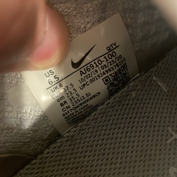 Size 6.5 - Nike Air VaporMax Flyknit 3 Pure Platinum W - Picture 5 of 6